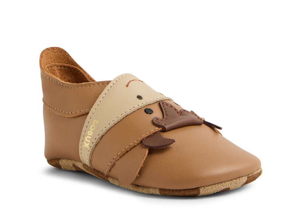 Bobux Pantuflas Mooley Cow Caramel