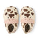 Bobux Chaussons Mooley Cow White Coffee