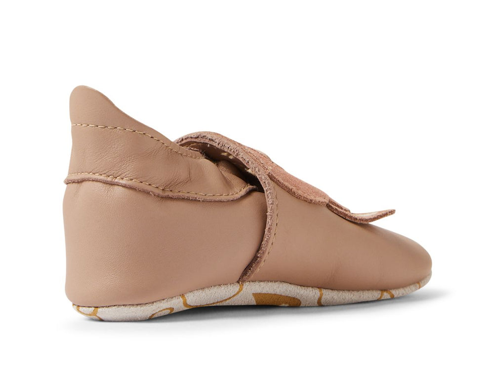 Bobux Chaussons Peeking Puppy Taupe