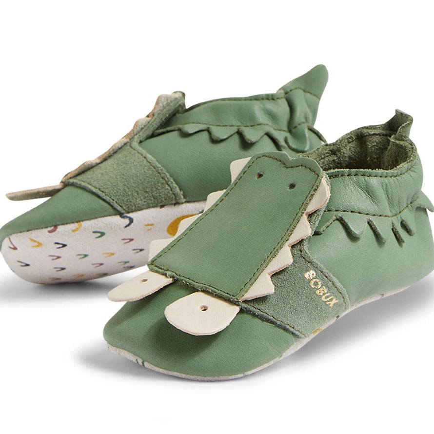 Bobux Chaussons Snap Olive