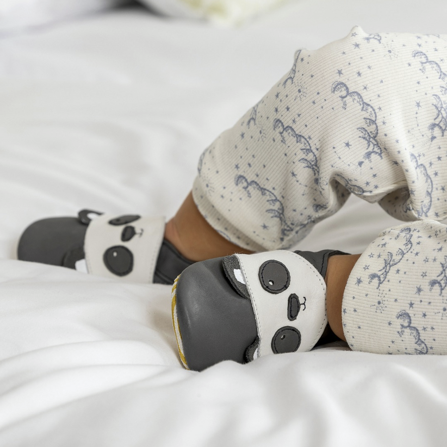 Bobux Chaussons Bam-Boo Charcoal
