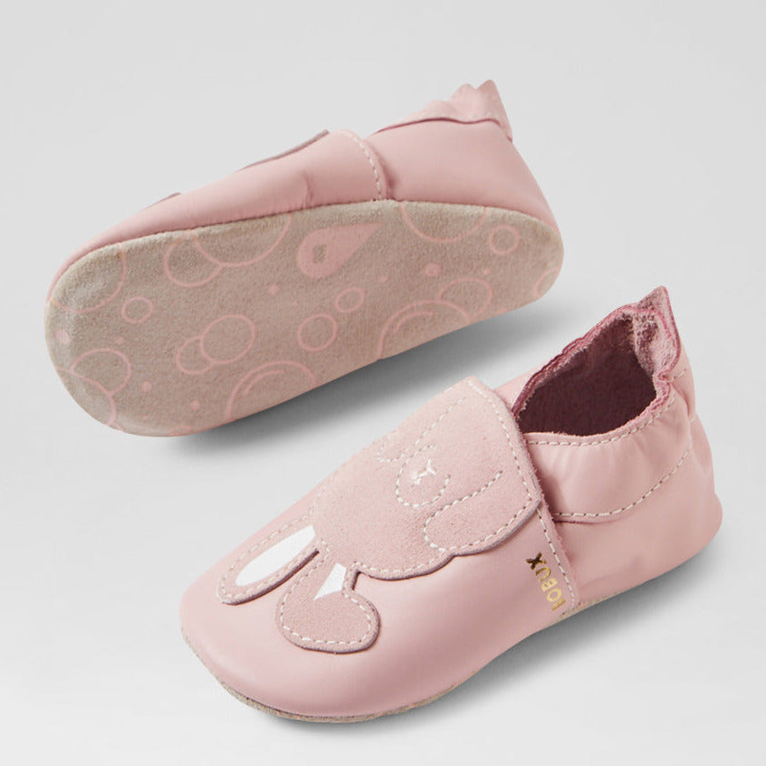 Bobux Pantuflas Bunny Ballet Pink