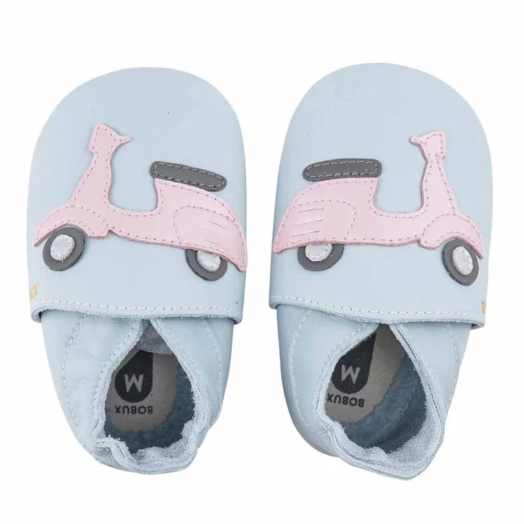 Bobux Chaussons Scoot Sky Grey