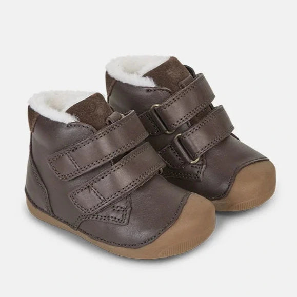 Bundgaard Petit Strap Fourré Barefoot Dark Brown
