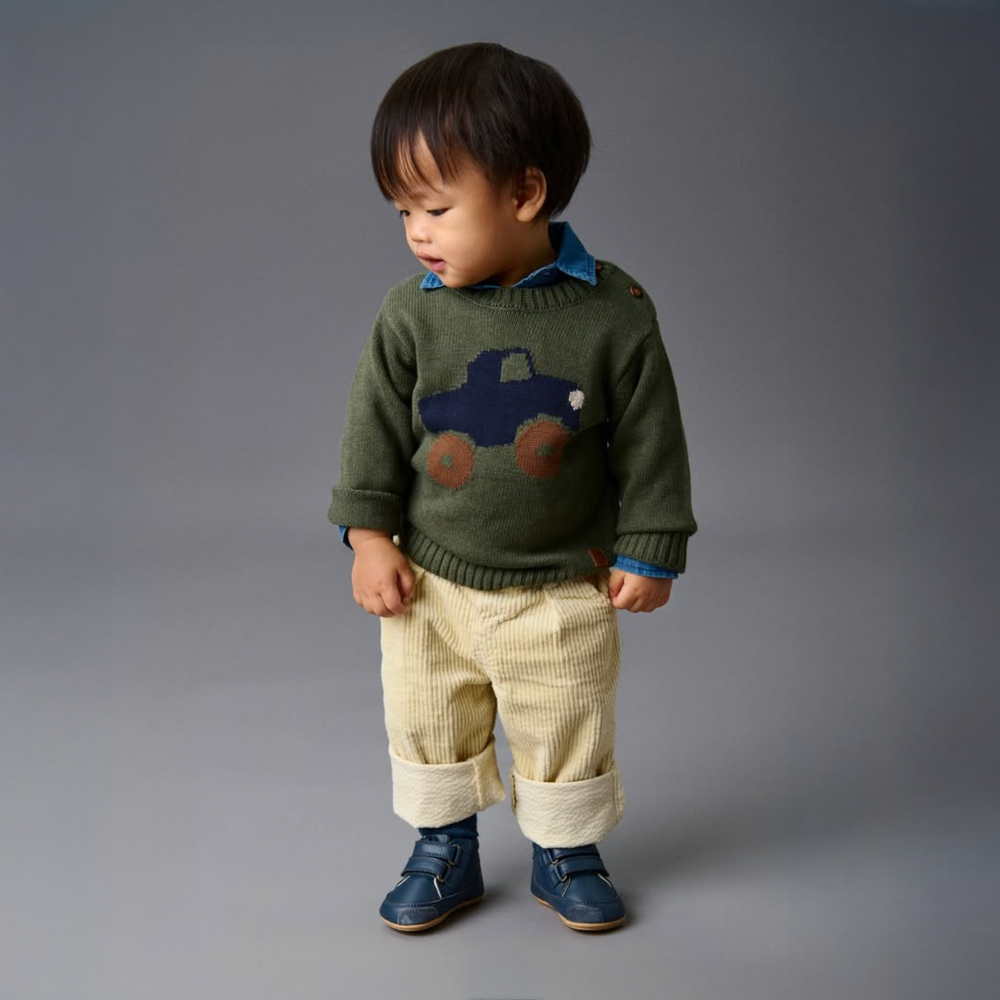 Bundgaard Prewalker Barefoot Strap Navy