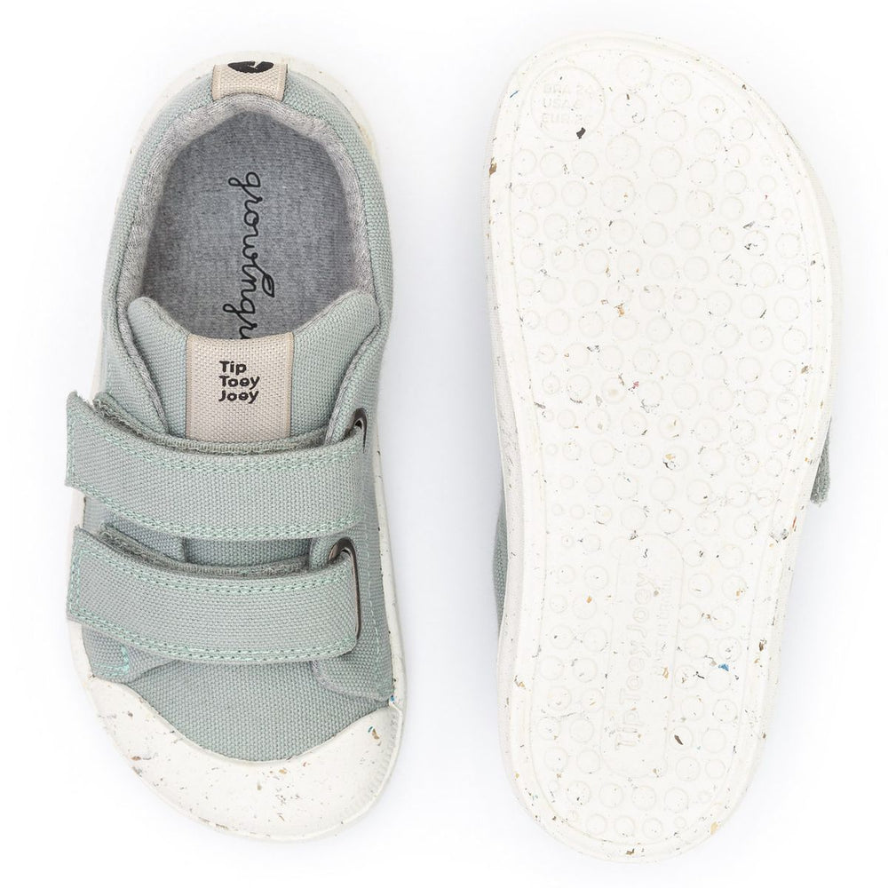 Tip Toey Joey Kidos Sneakers Ramp Green Salvia Canvas