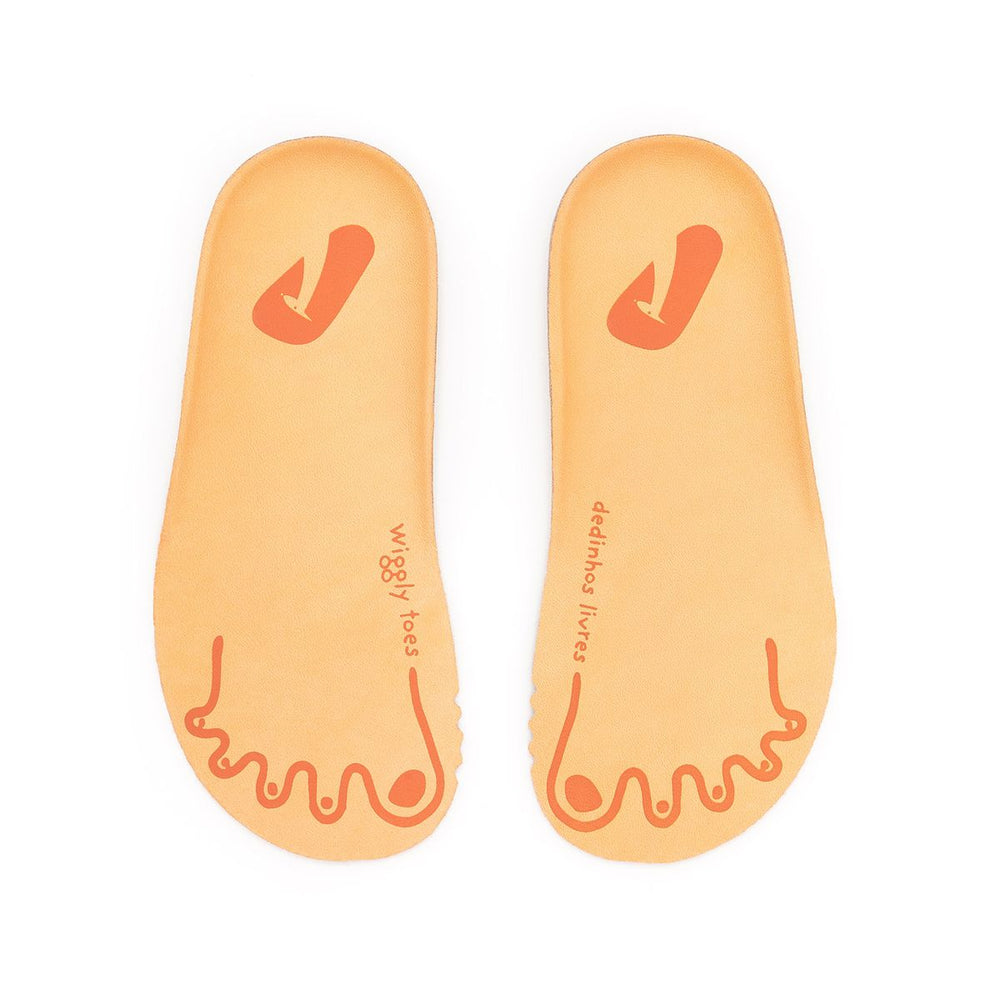 Zapatillas Tip Toey Joey Kidos Volt Colors Pequi Mandarina