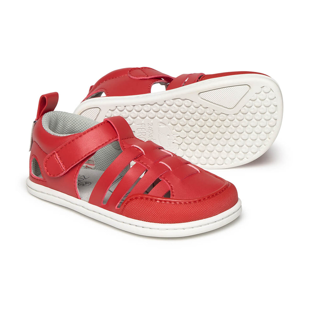 Zapato Feroz Rockers Calpe Rojo