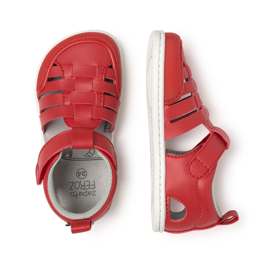Zapato Feroz Rockers Calpe Rojo