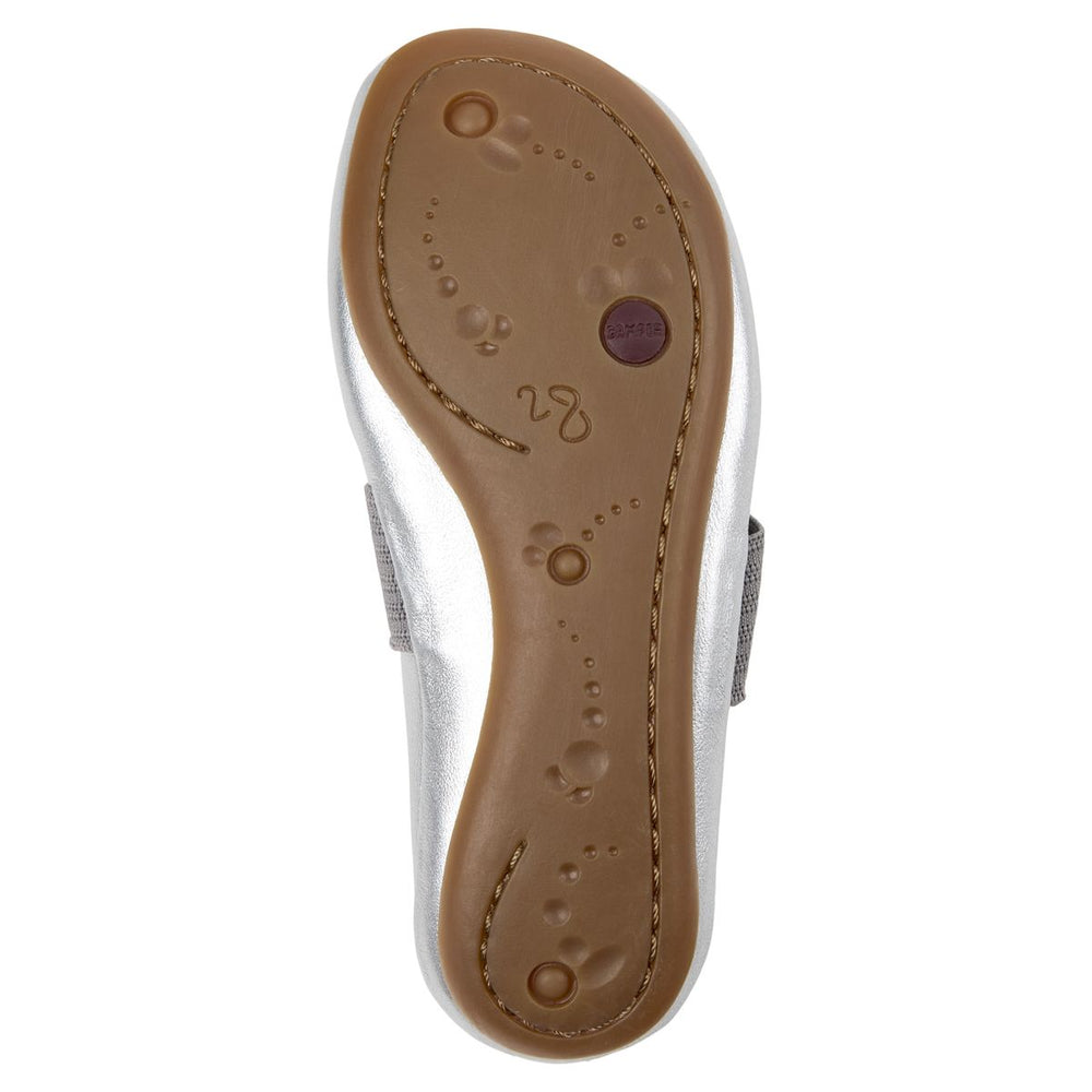Camper Ballerines Right Gris Argenté