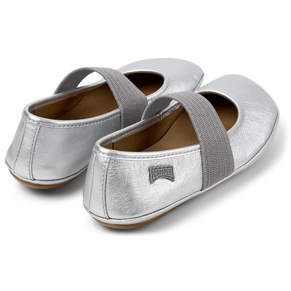 Camper Ballerines Right Gris Argenté