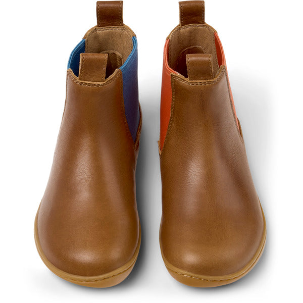 Camper Kids Peu Bottines Twins Marron