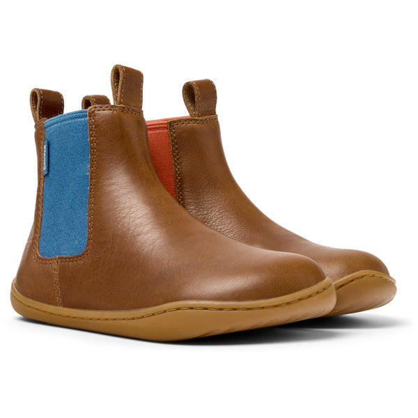 Camper Kids Peu Bottines Twins Marron