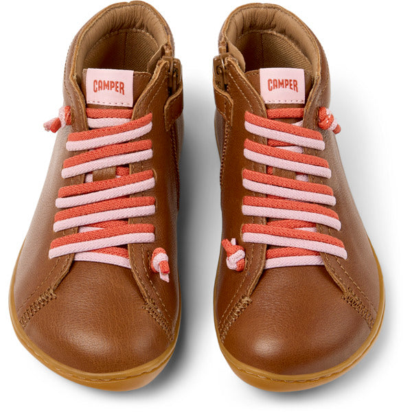 Camper Kids Peu Montantes Camel Rose