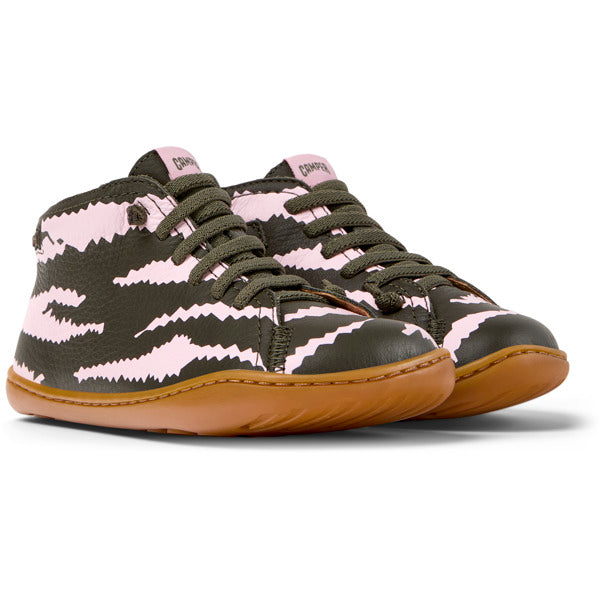 Camper Kids Peu Montantes Twins Marron Rose