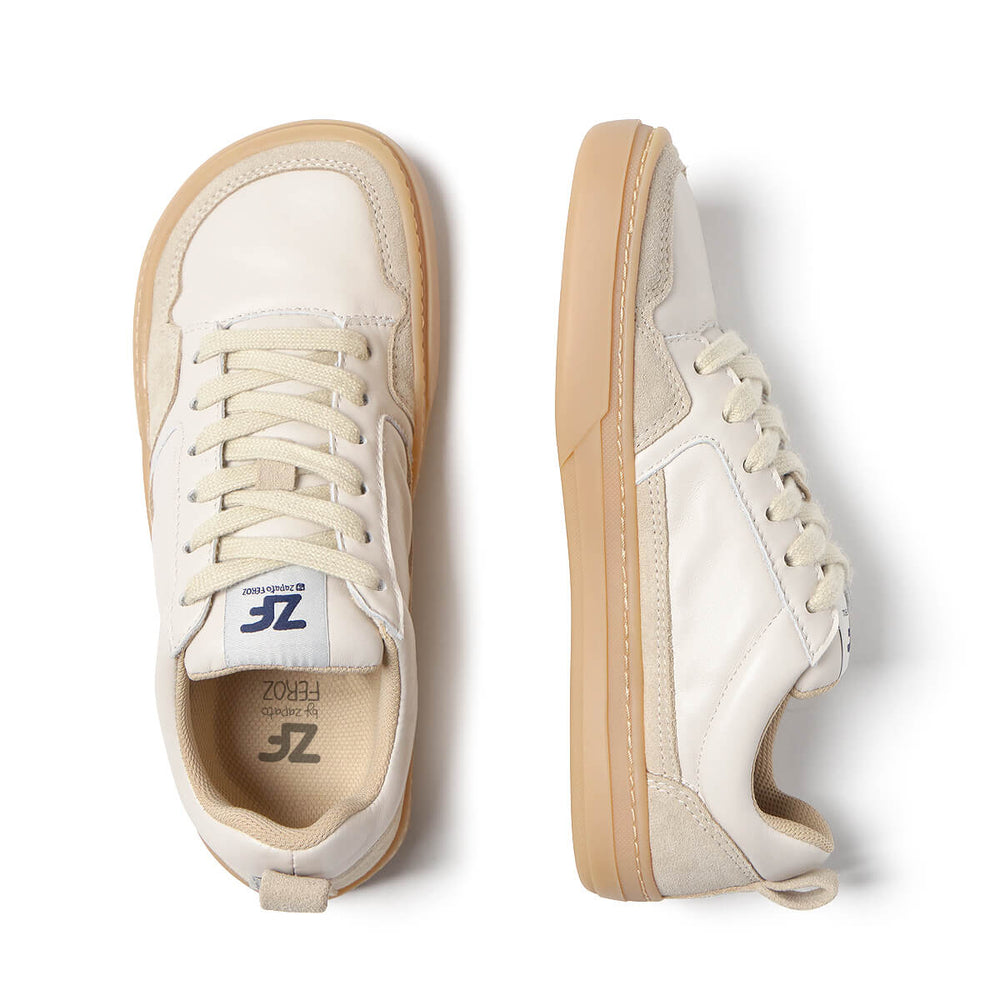 Zapato Feroz Adulto Freekers Cheste Off White Beige