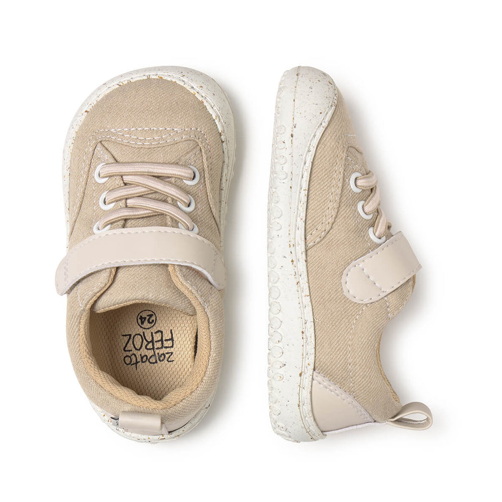 Zapato Feroz Rockers Eliana Beige