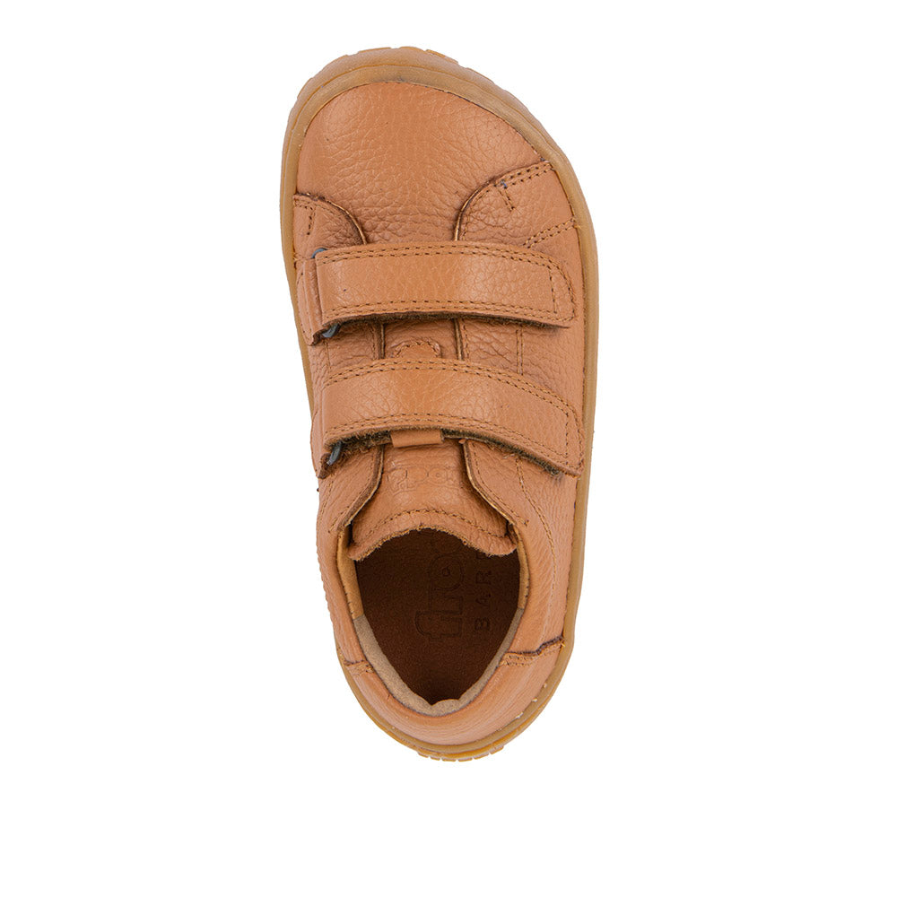 Froddo Barefoot Cuir Velcros III Cognac