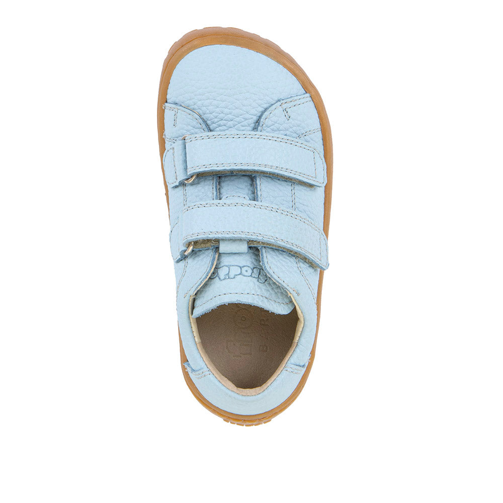 Froddo Barefoot Cuir Velcros III Light Blue
