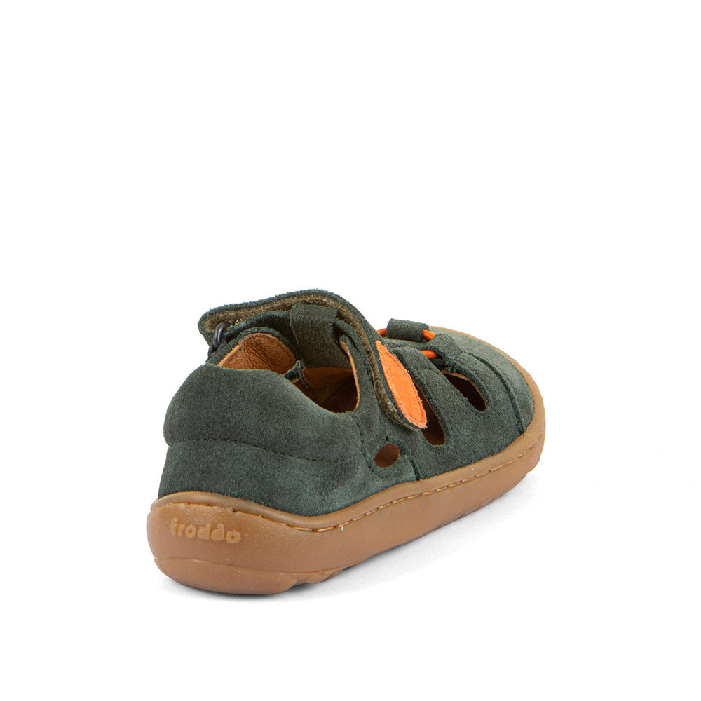Froddo Barefoot Elastique Sandale II Dark Green