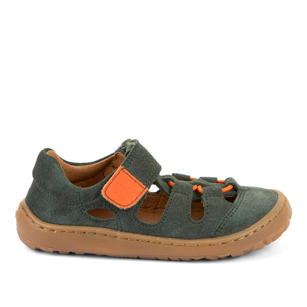 Froddo Barefoot Elastique Sandale II Dark Green
