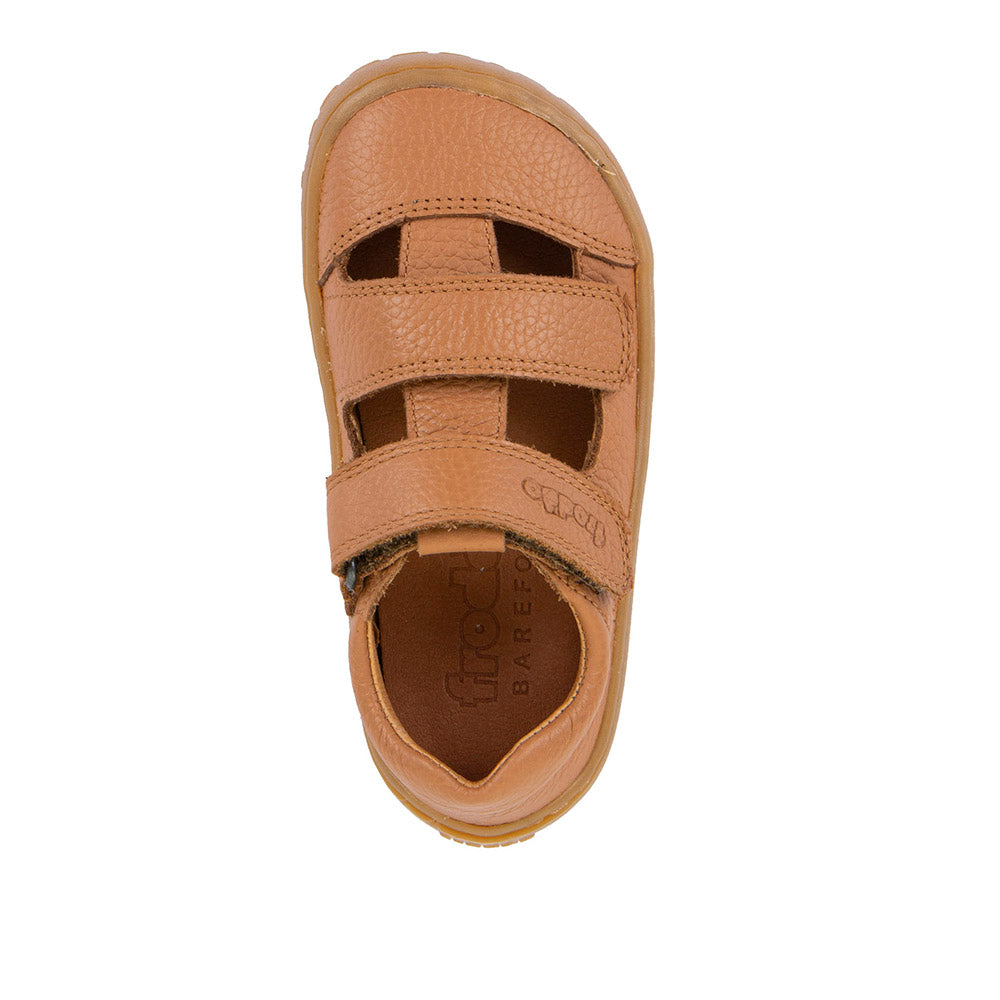 Froddo Barefoot Sandales Deux Scratchs II Cognac