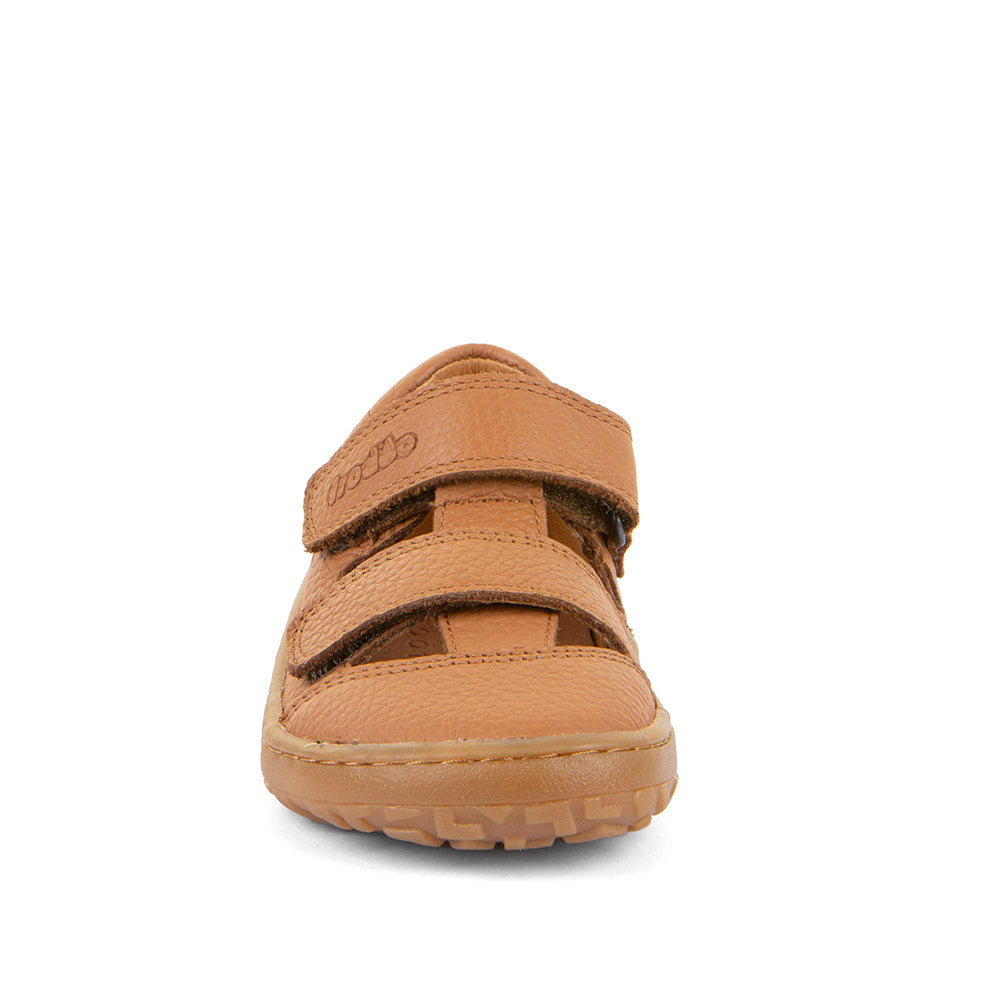 Froddo Barefoot Sandales Deux Scratchs II Cognac