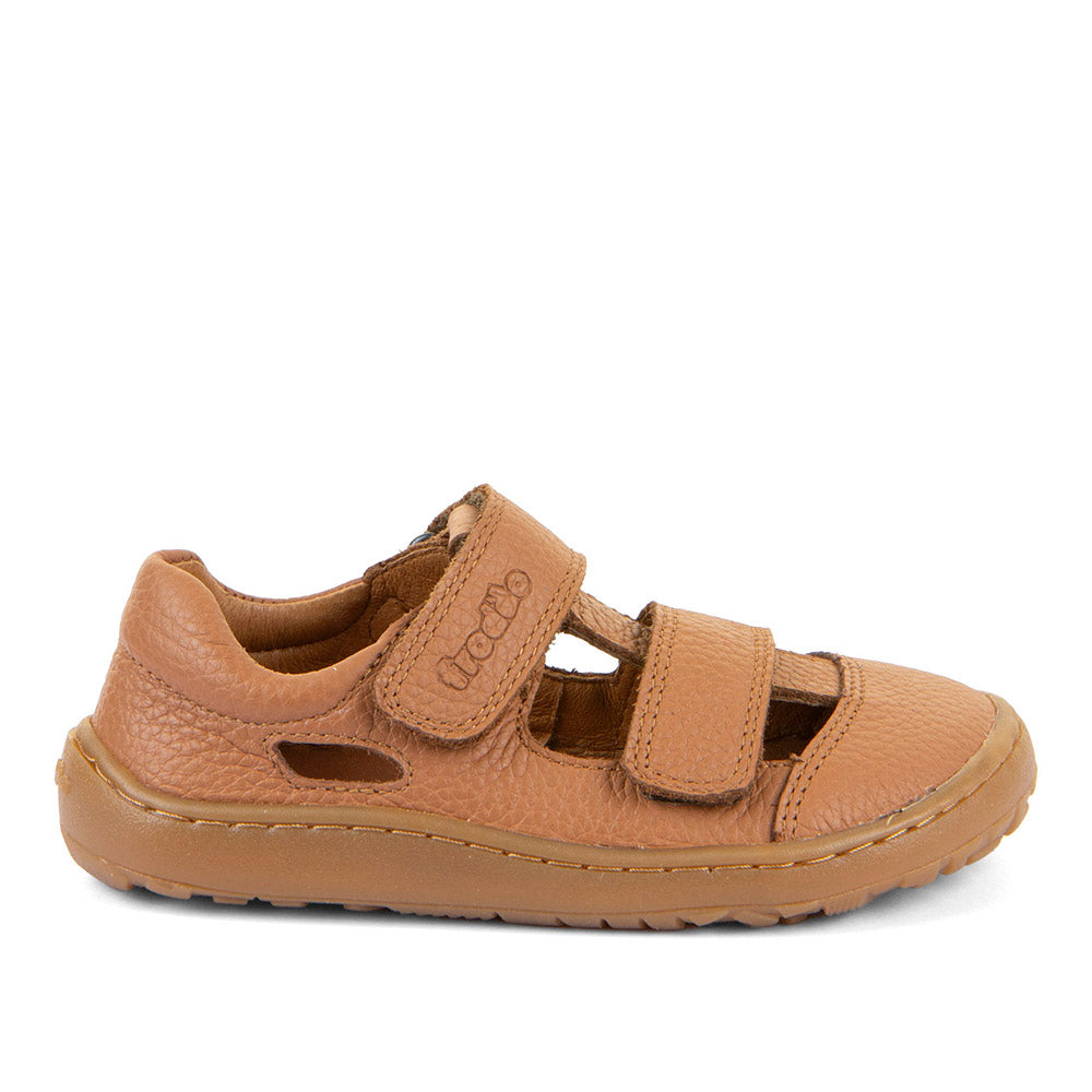 Froddo Barefoot Sandales Deux Scratchs II Cognac