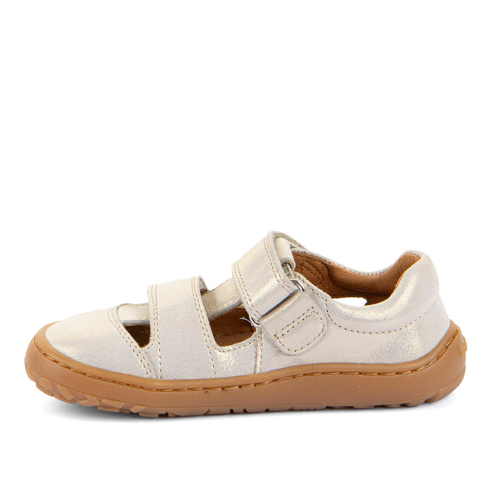 Froddo Barefoot Sandalias Dos Velcros II Gold Shine