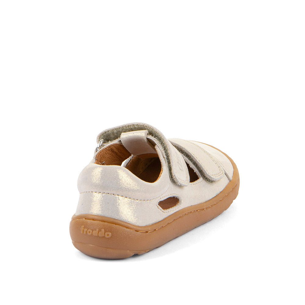 Froddo Barefoot Sandalias Dos Velcros II Gold Shine