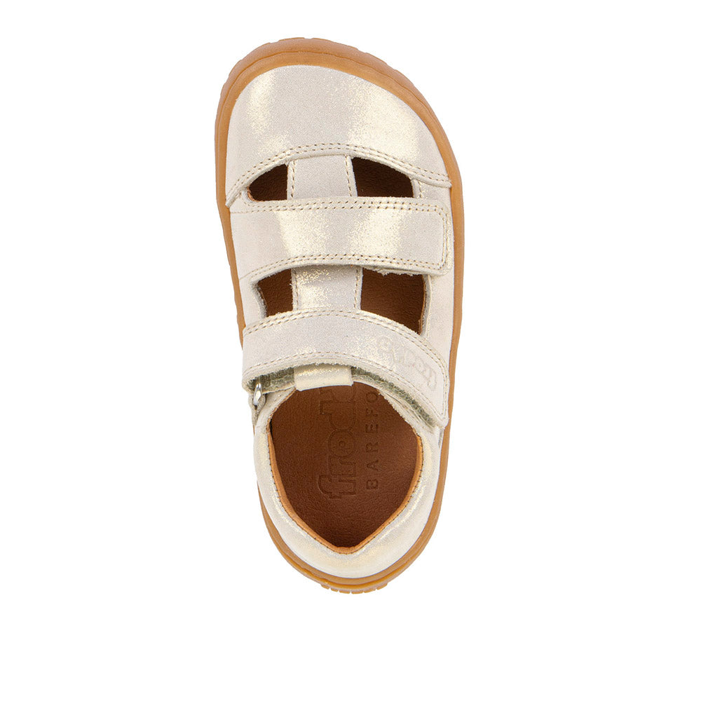 Froddo Barefoot Sandalias Dos Velcros II Gold Shine