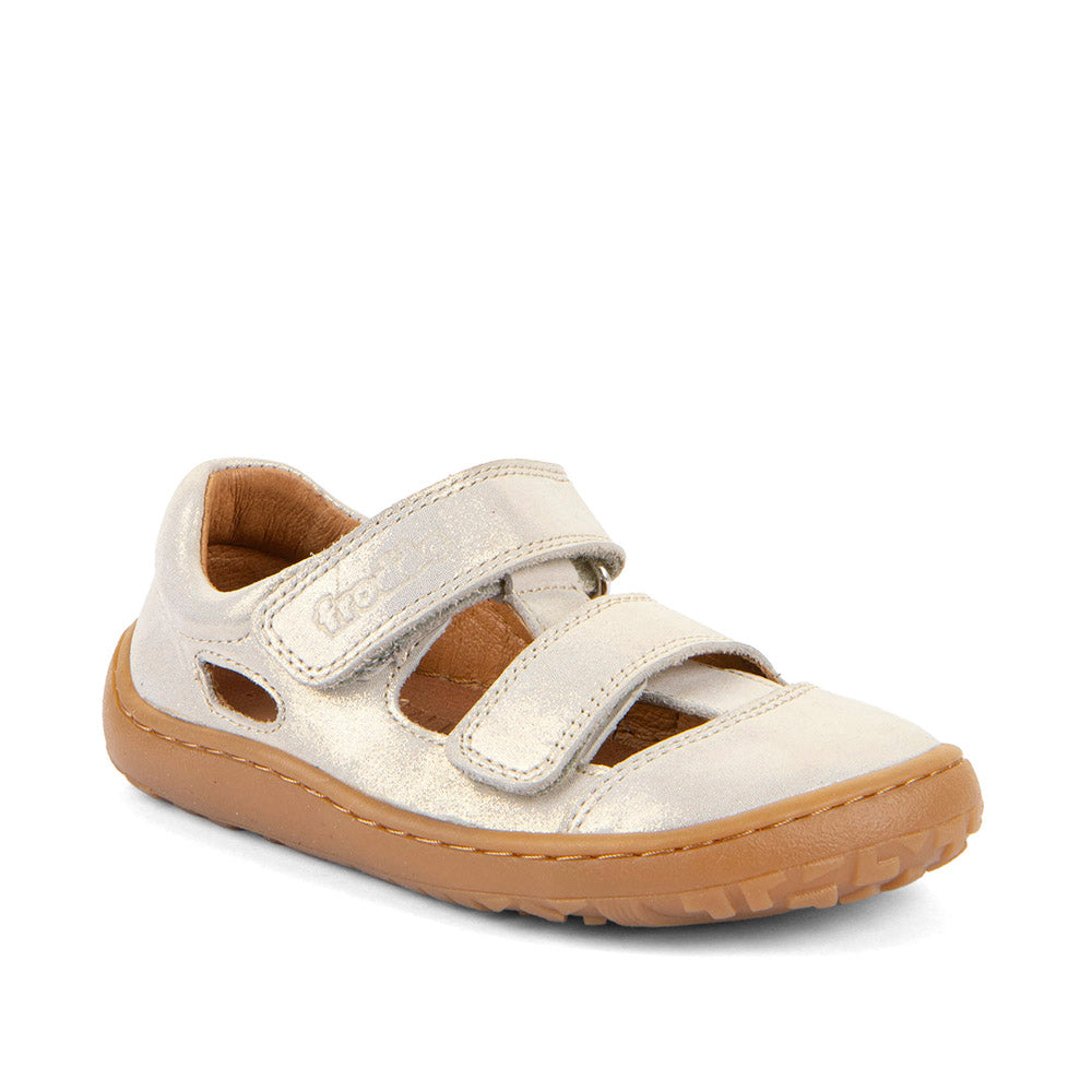 Froddo Barefoot Sandalias Dos Velcros II Gold Shine