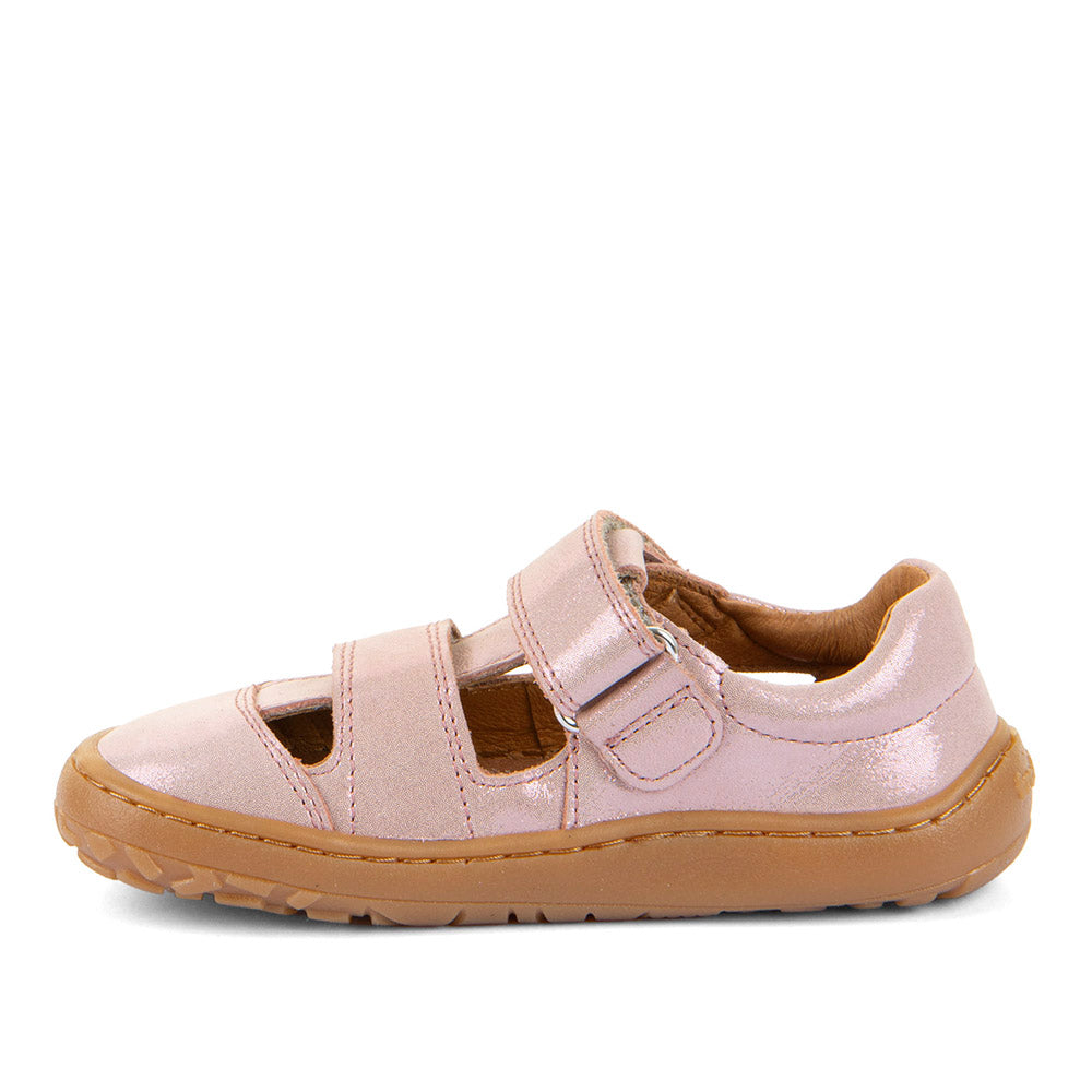 Froddo Barefoot Sandalias Dos Velcros II Pink Shine