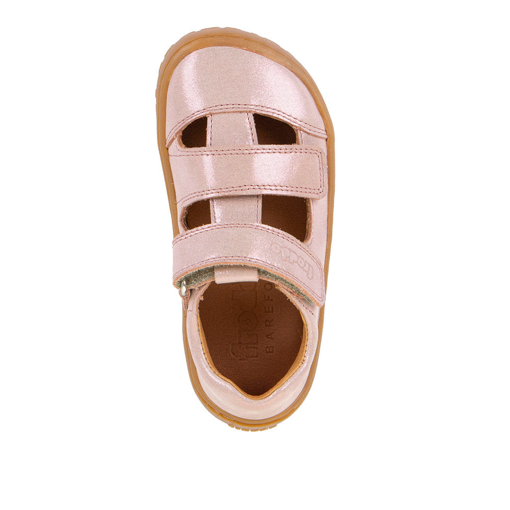 Froddo Barefoot Sandalias Dos Velcros II Pink Shine