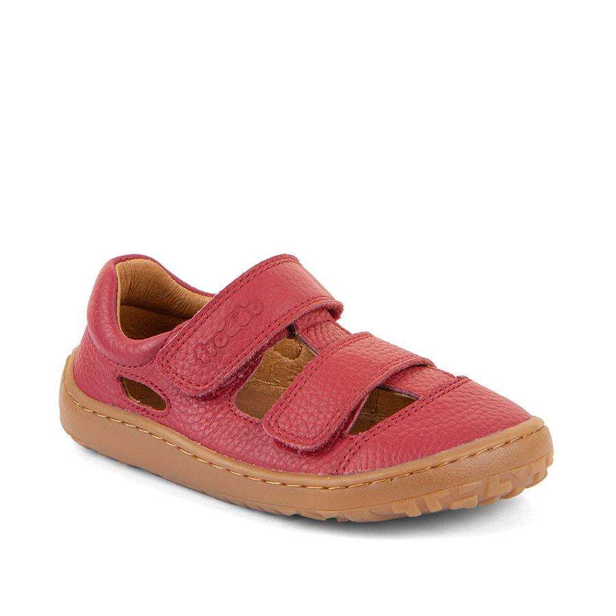 Froddo Barefoot Sandales Deux Scratchs II Red
