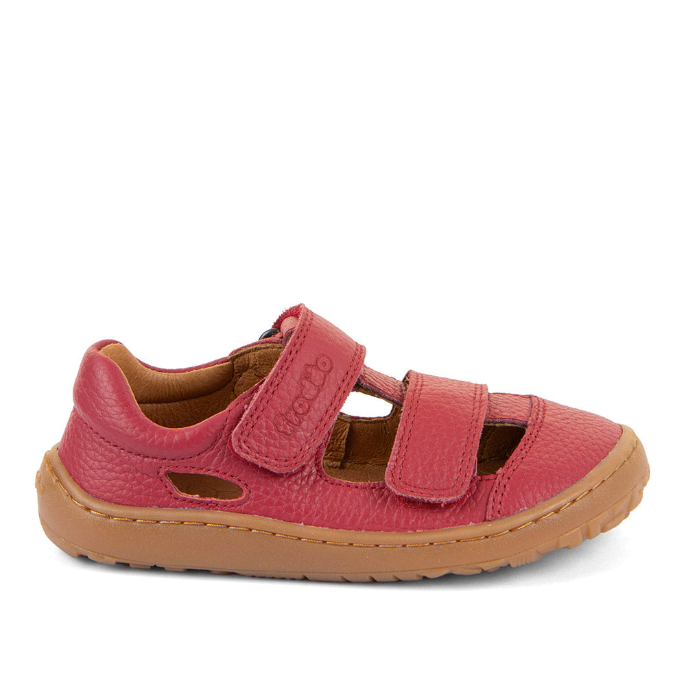 Froddo Barefoot Sandalias Dos Velcros II Red