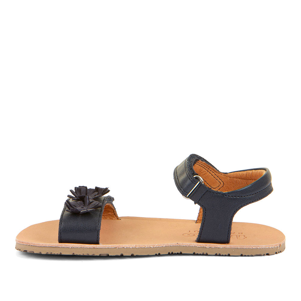 Froddo Barefoot Sandales Flexy Flowers Dark Blue