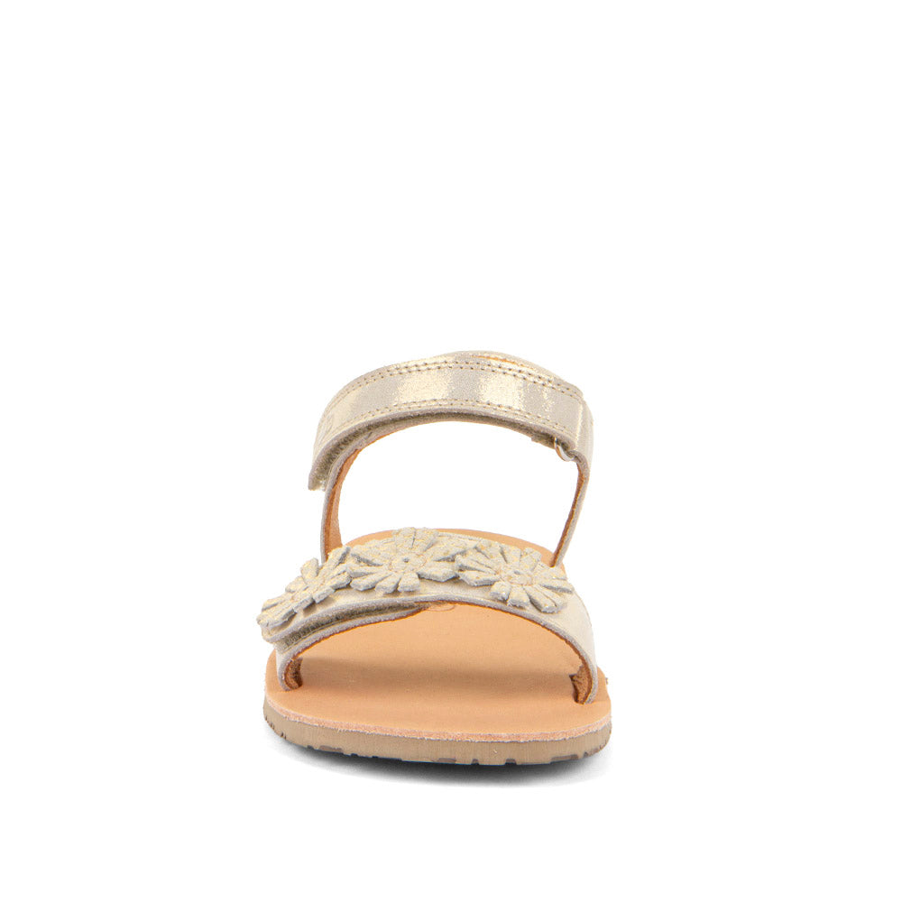 Froddo Barefoot Sandales Flexy Flowers Gold Shine