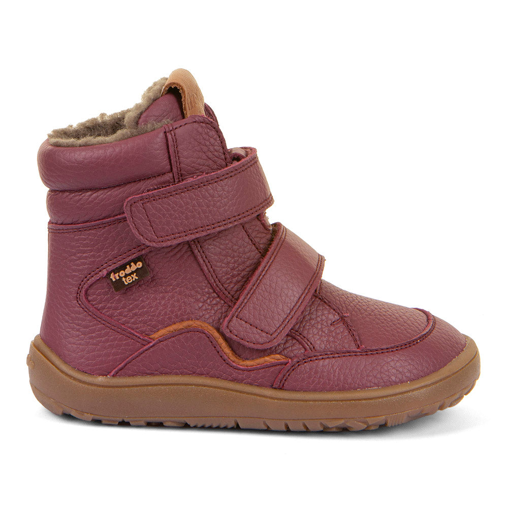 Froddo Barefoot Tex Invierno Cuero II Burdeos