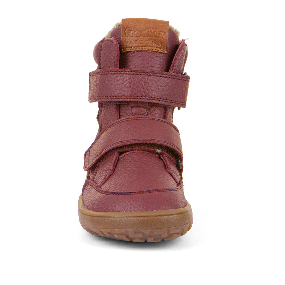 Froddo Barefoot Tex Invierno Cuero II Burdeos
