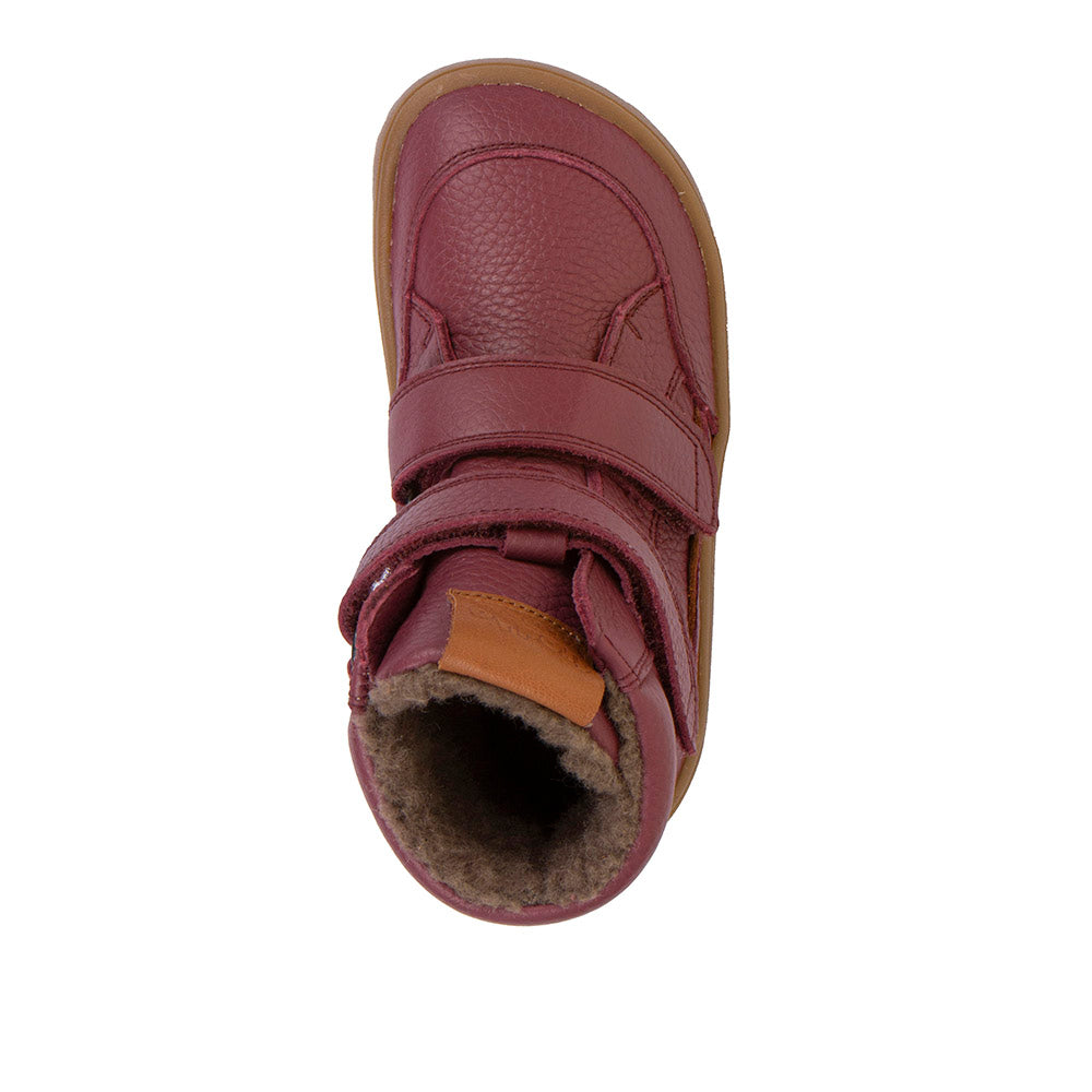 Froddo Barefoot Tex Invierno Cuero II Burdeos