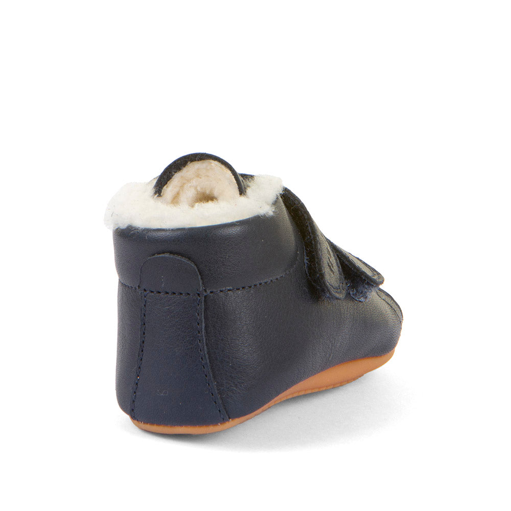 Froddo Prewalkers Barefoot Forro Dos Velcros Dark Blue
