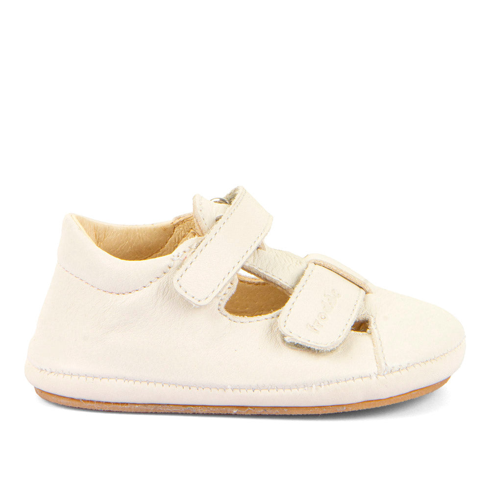 Froddo Prewalkers Barefoot Sandal White