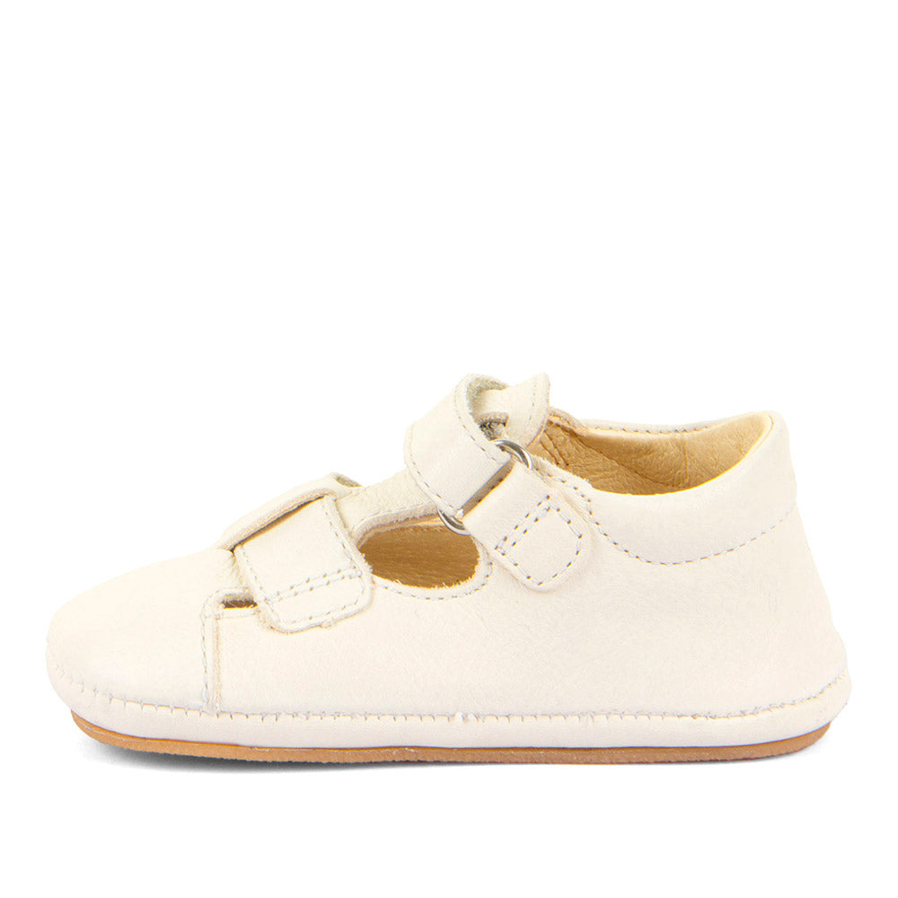 Froddo Prewalkers Barefoot Sandal White