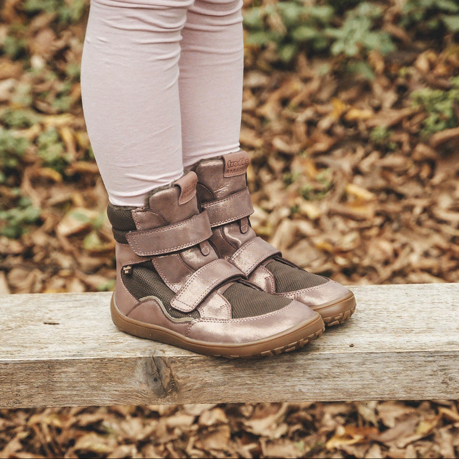 Froddo Barefoot Tex Winter II Pink Gold