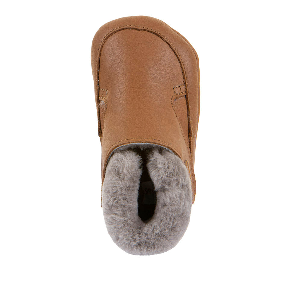 Froddo Furry Walkers Barefoot Fourrés Cognac