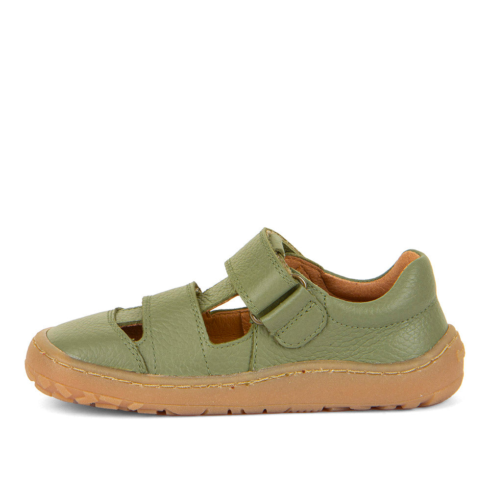 Froddo Barefoot Sandales Deux Scratchs II Olive