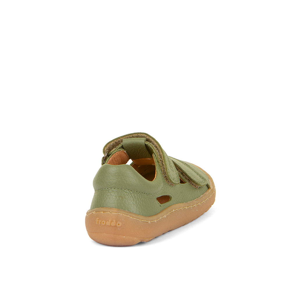 Froddo Barefoot Sandales Deux Scratchs II Olive