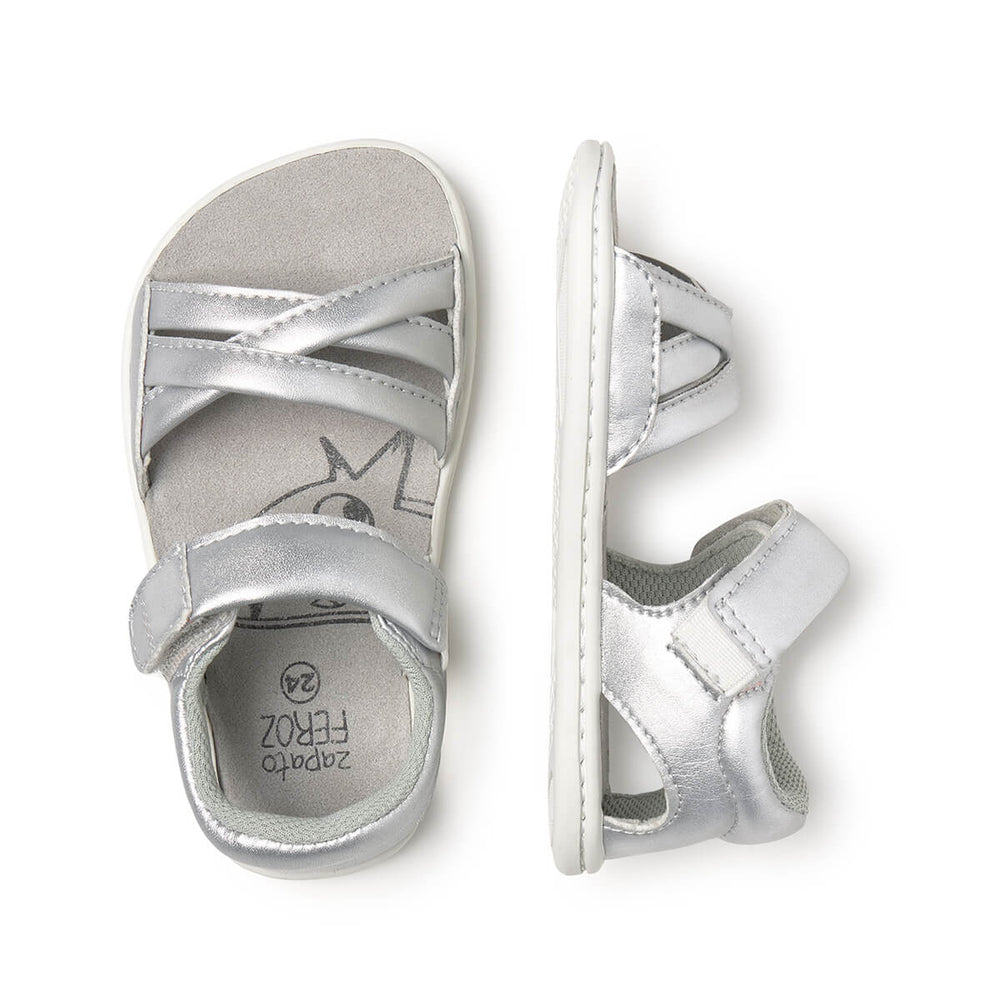 Zapato Feroz Rockers Gandia Plata
