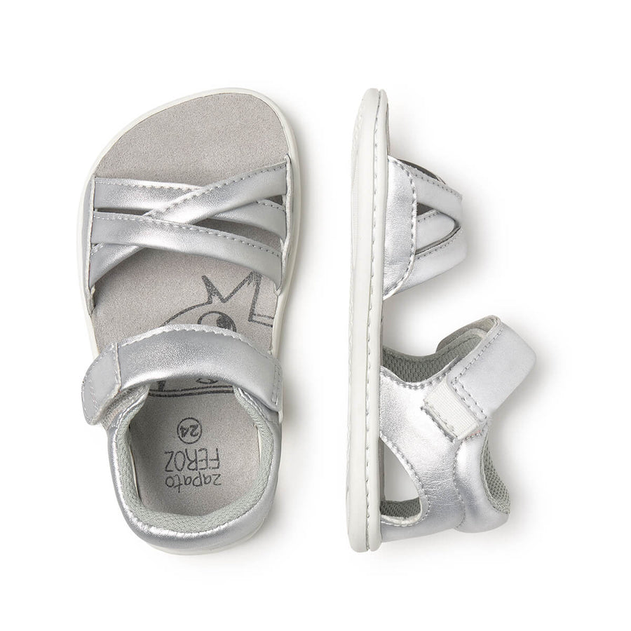 Zapato Feroz Rockers Gandia Plata